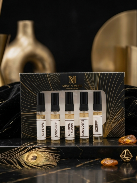 Women's Perfume Sample Set | 5ml Travel Size Luxury Fragrance Testers | 5-Piece Scent Discovery Kit